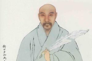 衡峰和尚像附局部