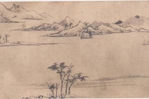 两溪图卷