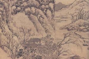 千林曳杖图页