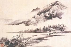 小桥疏柳