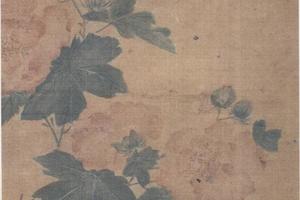 芙蓉图轴
