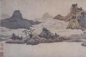 剑浦春云图卷