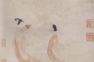 湘君湘夫人图轴