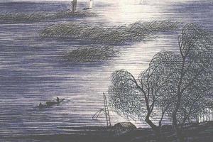 湘江夜渔