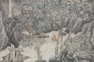 山水图轴