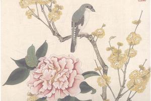 四季花鸟之三