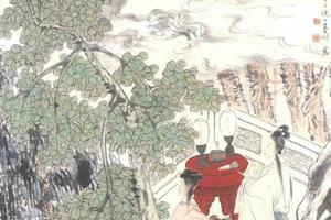 牛郎织女图轴