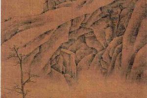 仿元人山水图