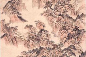 峨眉双涧图