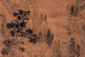 乱山草木图