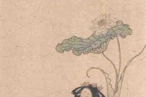 灵妃玉女图轴