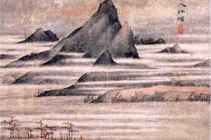江烟寒翠图