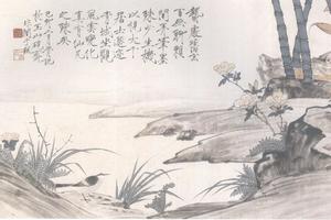 春花斗艳图卷