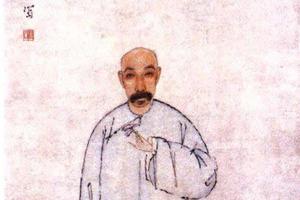 秦赞尧像图轴