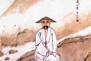 沈麟元药山钓徒像图轴