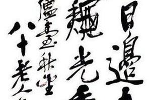 行書自作蘆索秋望詩軸