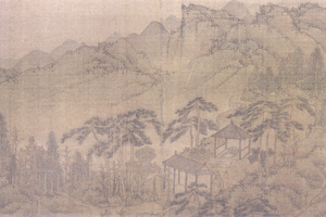 江左名胜图册（之六）惠山图册页