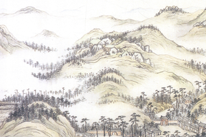 三竺禅隐图卷