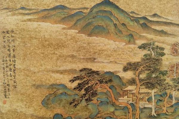 碧山白云图