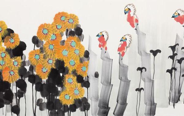 含翠共采风