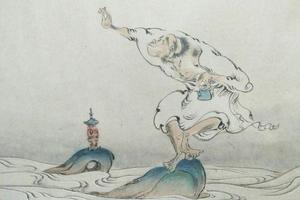 灵山品茶图卷