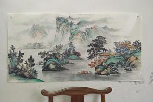 仿古山水，未命名，求命名！