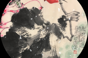 对花无言