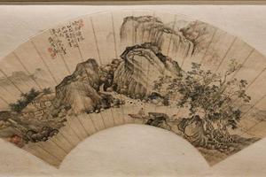 仿唐寅清溪渔隐