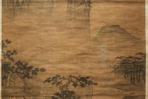 《商山四皓图》轴