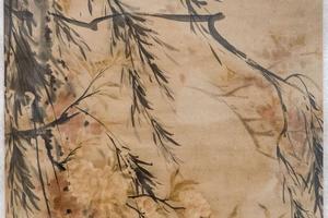 花鸟图   赤城花雨图 (第二屏)