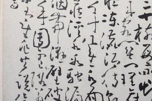 花卉山水人物图   其九