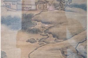 汉江停舟图