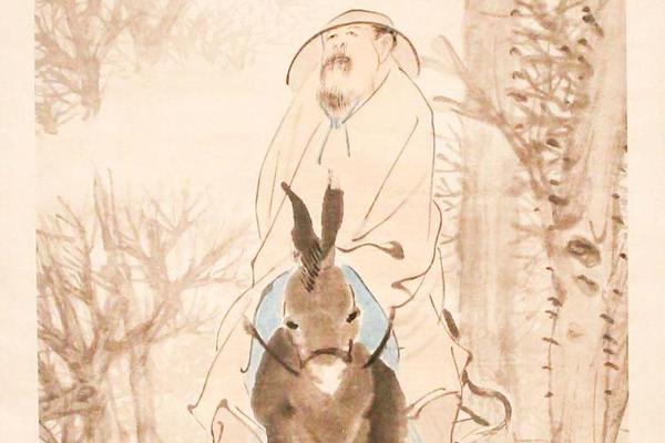 岛佛驴背敲诗