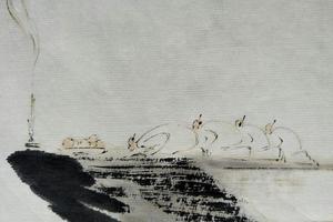 西台恸哭图（局部）
