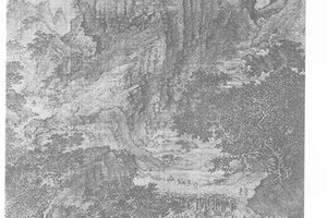 山水图册页