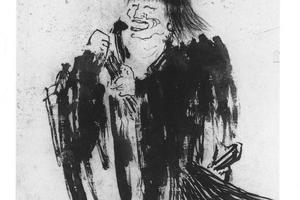 寒山子像
