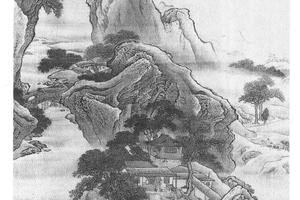 山庄秋稔图