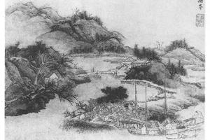 仿元人山水二件