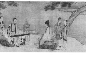 临李公麟听琴图