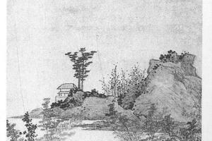 晴云湿翠图
