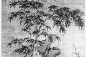 双勾竹图