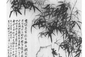 竹石图
