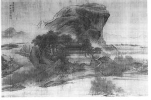 章台走马图