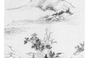 春树云山图