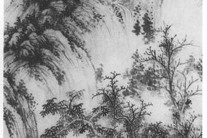 一峰突兀图