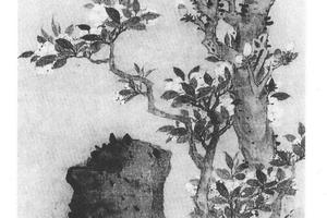 玉兰海棠图