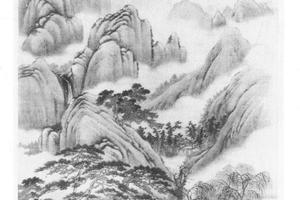 夏日山居图