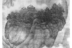 楼阁凌空图轴