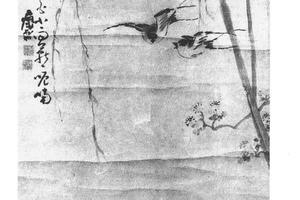 杏花柳燕图