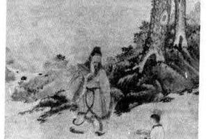 树下人物图